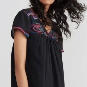 M madewell silk dress